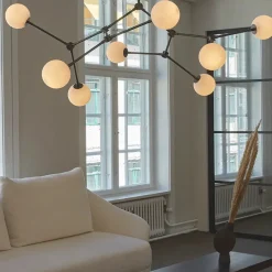 Drop Bulp Chandelier, grey fra<101 Copenhagen Clearance