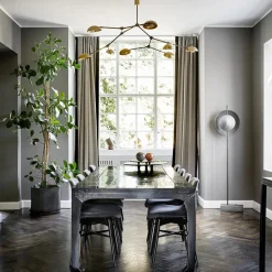Drop Chandelier, brass fra<101 Copenhagen Sale
