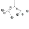 Drop Chandelier Globe, Chrome fra<101 Copenhagen Sale