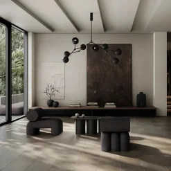 Drop Chandelier Globe, Chrome fra<101 Copenhagen Sale