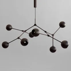 Drop Chandelier Globe, Chrome fra<101 Copenhagen Sale