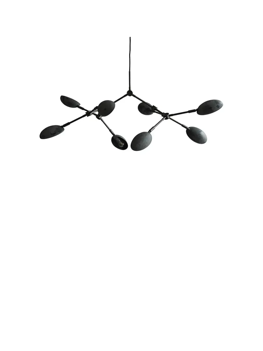 Drop Chandelier, mini oxidized fra<101 Copenhagen New