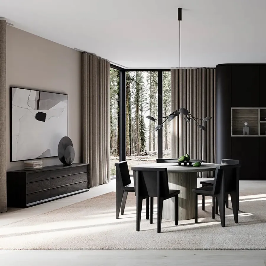 Drop Chandelier, mini oxidized fra<101 Copenhagen New