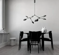Drop Chandelier, mini oxidized fra<101 Copenhagen New