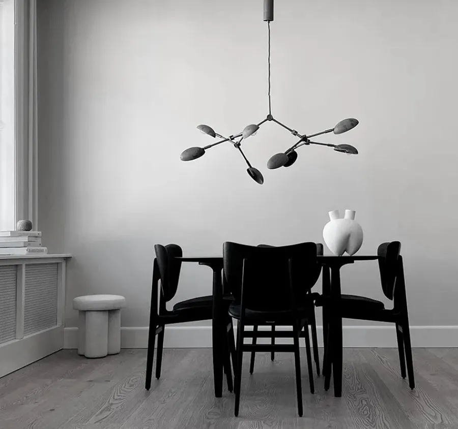 Drop Chandelier, mini oxidized fra<101 Copenhagen New