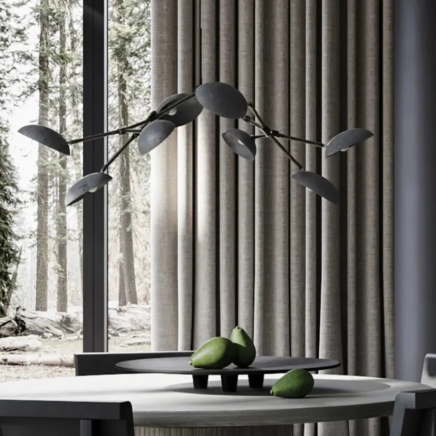 Drop Chandelier, mini oxidized fra<101 Copenhagen New