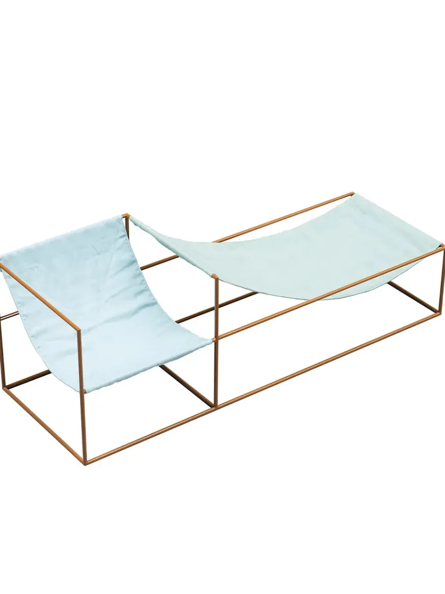 Duo Seat, blue/green fra<Valerie Objects Sale