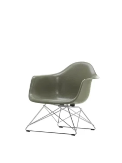 Eames Fiberglass Armchair LAR, forkromet fra<Vitra