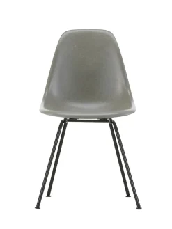 Eames Fiberglass Chair DSX, sortlakeret fra<Vitra Best