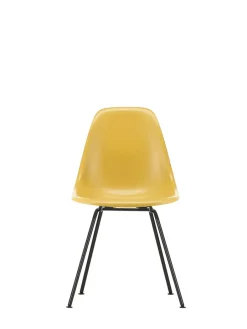 Eames Fiberglass Chair DSX, sortlakeret fra<Vitra Best