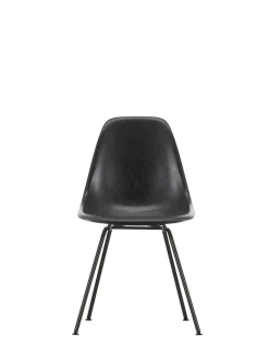 Eames Fiberglass Chair DSX, sortlakeret fra<Vitra Best