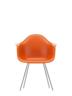 Eames Plastic Armchair DAX, forkromet fra<Vitra Online