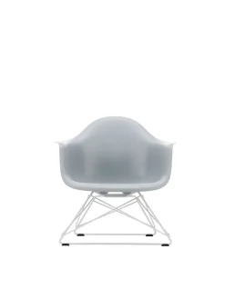 Eames Plastic Armchair LAR, hvidlakeret fra<Vitra Sale