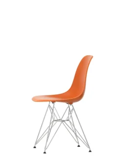 Eames Plastic Side Chair DSR, forkromet fra<Vitra Hot