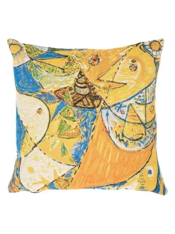 Egill Jacobsen Maske Og Fugl Pude fra<Poulin Design Hot