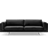 EJ 280 Pure Sofa i sort læder fra Erik Jørgensen<Fredericia Furniture Online
