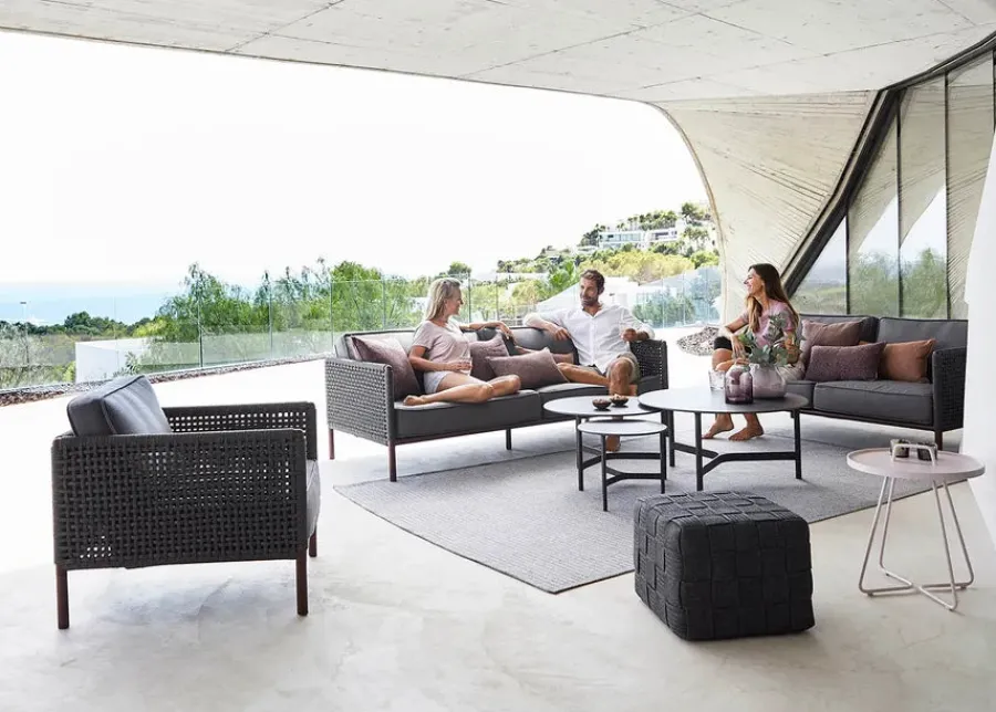 Encore 3-pers. Sofa fra<Cane-line