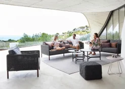 Encore 2-pers. Sofa, Soft Rope fra<Cane-line New