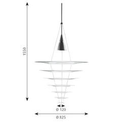 Enigma 825 fra<Louis Poulsen New