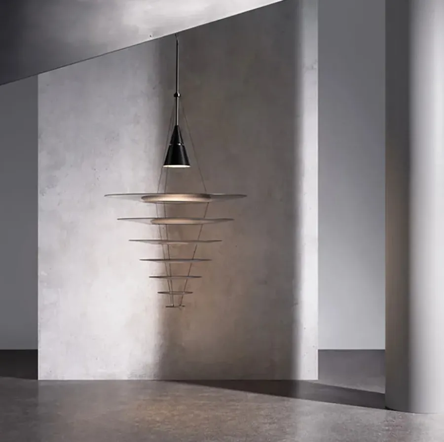 Enigma 825 pendel sort fra<Louis Poulsen Hot