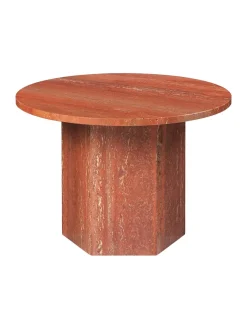 Epic Coffee Table Ø60 cm, travertine fra<GUBI Hot