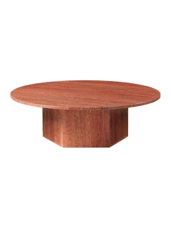 Epic Coffee Table Ø110 cm, travertine fra<GUBI Hot