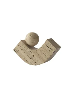 Equi bogstøtte, Travertine fra<New Mags