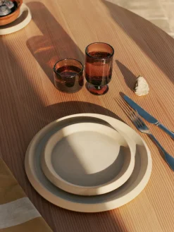 Erena Dinner Plate Ø29 Cream, middagstallerken fra<Ferm Living Sale