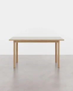 ESSENTIAL OAK spisebord 220x90 cm Mushroom, fra<Tablelab Discount