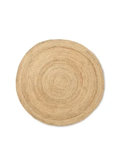 Eternal Round Jute Rug - Natural fra<Ferm Living Outlet