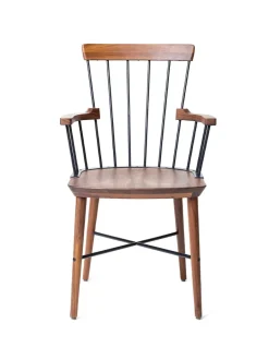 Exchange Highback Chair, walnut fra<Stellar Works Hot