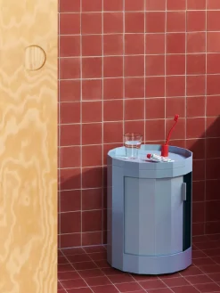 Facet Cabinet Incl. Feet And Castors, low fra<HAY Best