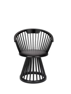Fan Dining Chair, black fra<Tom Dixon Outlet