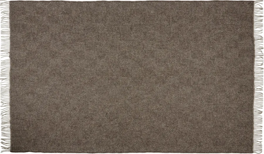 Fanø Plaid, birch sand fra<Silkeborg Uldspinderi