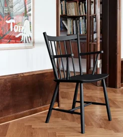 FDB J104 Spisestol, dark oiled oak fra<HAY Sale