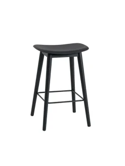 Fiber Bar Stool Wood fra<Muuto Discount