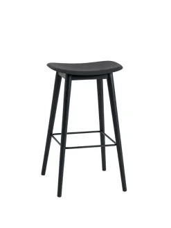 Fiber Bar Stool Wood fra<Muuto Discount