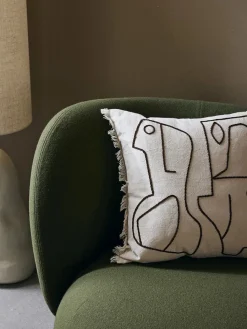 Figure Cushion, off-white/coffee fra<Ferm Living Best