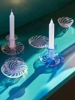 Flare Stripe lysestage fra<HAY Online