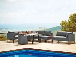 Flex 2 pers. Modulsofa inkl. Sunbrella Hynde, venstre fra<Cane-line Discount