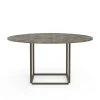 Florence Spisebord Ø145, gris du marais/beige grey fra<New Works Sale