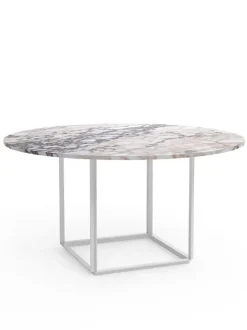 Florence spisebord Ø145, white viola fra<New Works Clearance