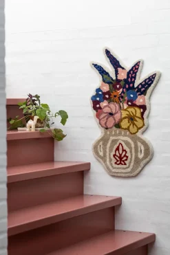 Flower Bouquet Rug fra<Bongusta Discount