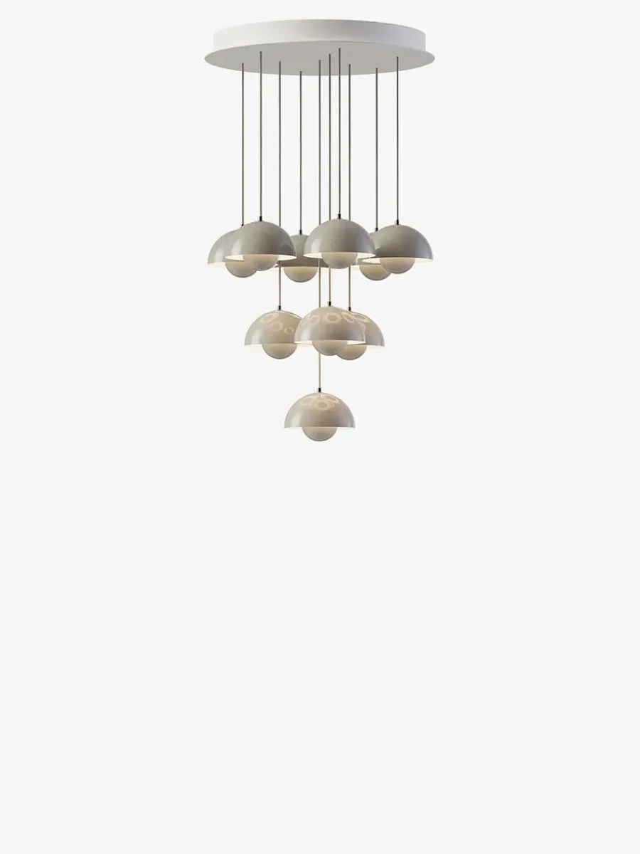 Flowerpot Chandelier VP10, 10 pendants fra<&Tradition Discount
