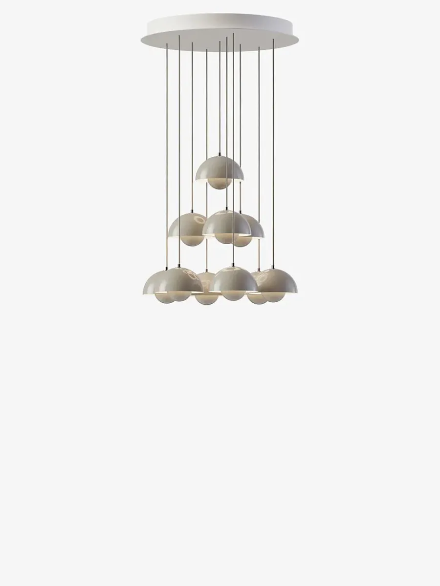 Flowerpot Chandelier VP10, 10 pendants fra<&Tradition Discount