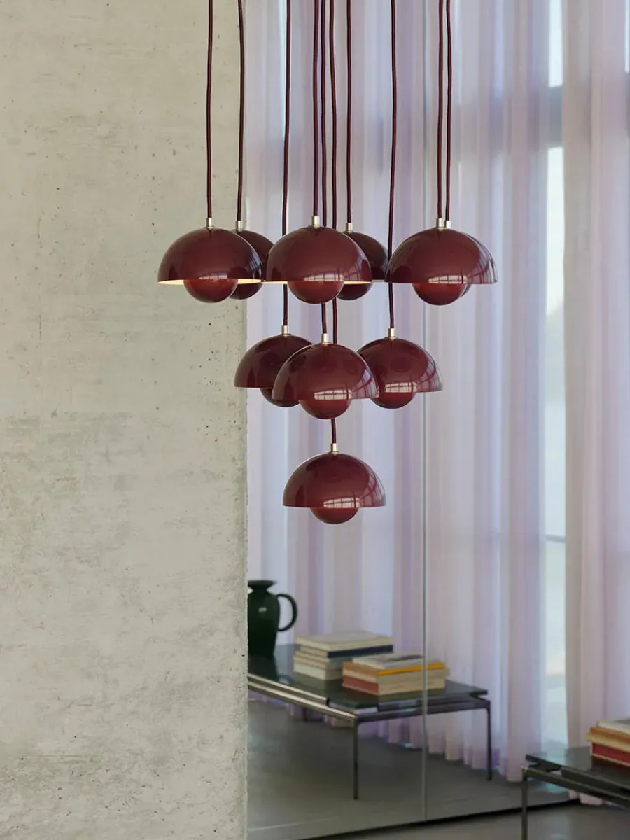 Flowerpot Chandelier VP10, 31 pendants fra<&Tradition Hot