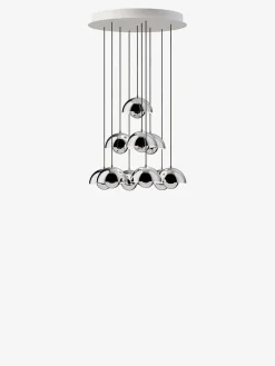Flowerpot Chandelier VP10, 31 pendants fra<&Tradition Hot