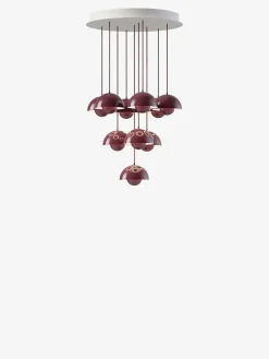 Flowerpot Chandelier VP10, 31 pendants fra<&Tradition Hot