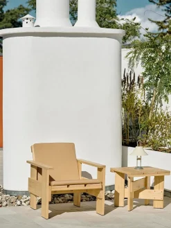 Foldbar sædehynde til Crate Loungechair, Beige fra<HAY Sale