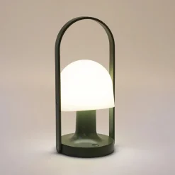 Follow Me blå bordlampe fra<Marset Discount